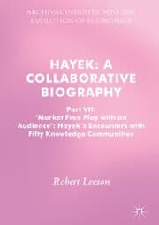 Cover von Hayek: A Collaborative Biography