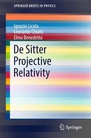 Cover von De Sitter Projective Relativity