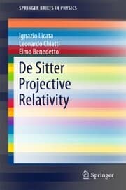 Cover von De Sitter Projective Relativity