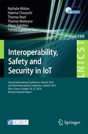 Cover von Interoperability, Safety and Security in IoT