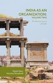 Cover von India as an Organization: Volume Two