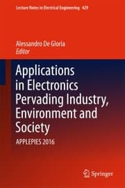 Cover von Applications in Electronics Pervading Industry, Environment and Society