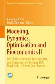 Cover von Modeling, Dynamics, Optimization and Bioeconomics II