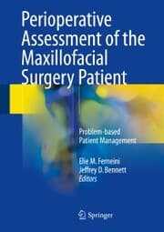 Cover von Perioperative Assessment of the Maxillofacial Surgery Patient