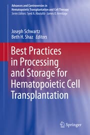 Cover von Best Practices in Processing and Storage for Hematopoietic Cell Transplantation