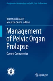 Cover von Management of Pelvic Organ Prolapse