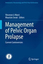 Cover von Management of Pelvic Organ Prolapse