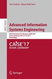 Cover von Advanced Information Systems Engineering