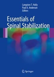 Cover von Essentials of Spinal Stabilization