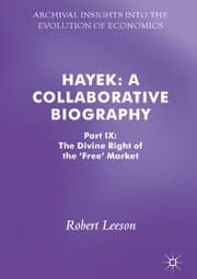Cover von Hayek: A Collaborative Biography