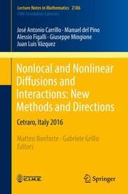 Cover von Nonlocal and Nonlinear Diffusions and Interactions: New Methods and Directions