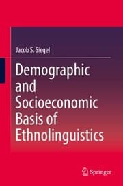 Cover von Demographic and Socioeconomic Basis of Ethnolinguistics