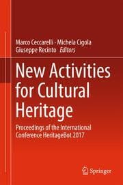 Cover von New Activities For Cultural Heritage