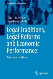 Cover von Legal Traditions, Legal Reforms and Economic Performance