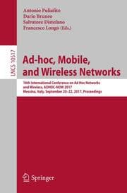 Cover von Ad-hoc, Mobile, and Wireless Networks