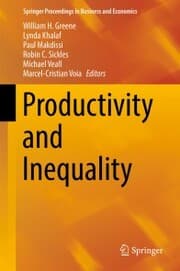 Cover von Productivity and Inequality