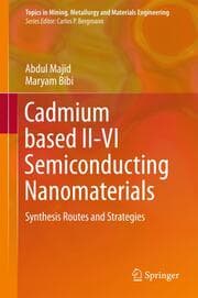 Cover von Cadmium based II-VI Semiconducting Nanomaterials