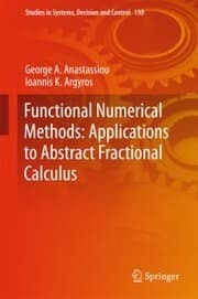 Cover von Functional Numerical Methods: Applications to Abstract Fractional Calculus