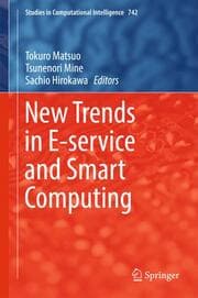Cover von New Trends in E-service and Smart Computing