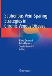 Cover von Saphenous Vein-Sparing Strategies in Chronic Venous Disease