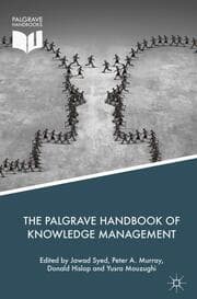 Cover von The Palgrave Handbook of Knowledge Management