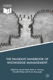 Cover von The Palgrave Handbook of Knowledge Management