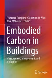 Cover von Embodied Carbon in Buildings