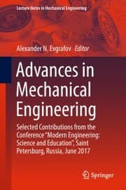 Cover von Advances in Mechanical Engineering