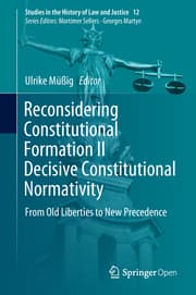Cover von Reconsidering Constitutional Formation II Decisive Constitutional Normativity