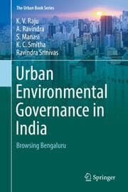 Cover von Urban Environmental Governance in India