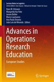 Cover von Advances in Operations Research Education