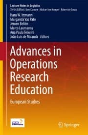 Cover von Advances in Operations Research Education