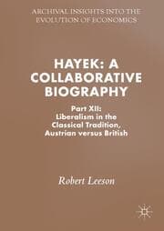 Cover von Hayek: A Collaborative Biography