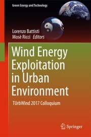 Cover von Wind Energy Exploitation in Urban Environment