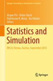 Cover von Statistics and Simulation