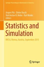 Cover von Statistics and Simulation