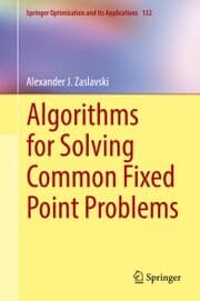 Cover von Algorithms for Solving Common Fixed Point Problems