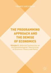 Cover von The Programming Approach and the Demise of Economics
