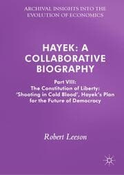 Cover von Hayek: A Collaborative Biography