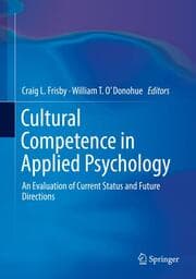 Cover von Cultural Competence in Applied Psychology