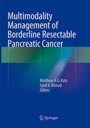 Cover von Multimodality Management of Borderline Resectable Pancreatic Cancer