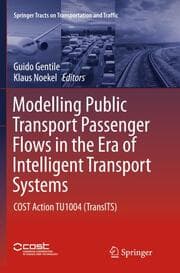 Cover von Modelling Public Transport Passenger Flows in the Era of Intelligent Transport Systems