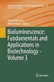 Cover von Bioluminescence: Fundamentals and Applications in Biotechnology - Volume 3