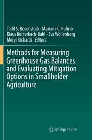Cover von Methods for Measuring Greenhouse Gas Balances and Evaluating Mitigation Options in Smallholder Agriculture