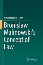 Cover von Bronislaw Malinowski's Concept of Law