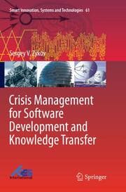 Cover von Crisis Management for Software Development and Knowledge Transfer