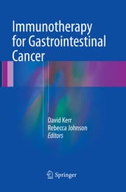 Cover von Immunotherapy for Gastrointestinal Cancer