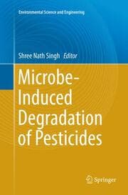 Cover von Microbe-Induced Degradation of Pesticides