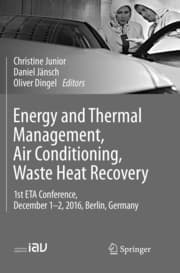 Cover von Energy and Thermal Management, Air Conditioning, Waste Heat Recovery