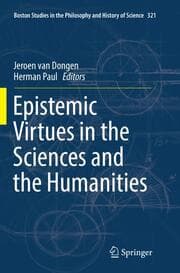 Cover von Epistemic Virtues in the Sciences and the Humanities